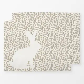 Tischset Leoprint Hase 2