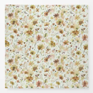 Tischdecke Cottage Rustikal Blumen Herbst