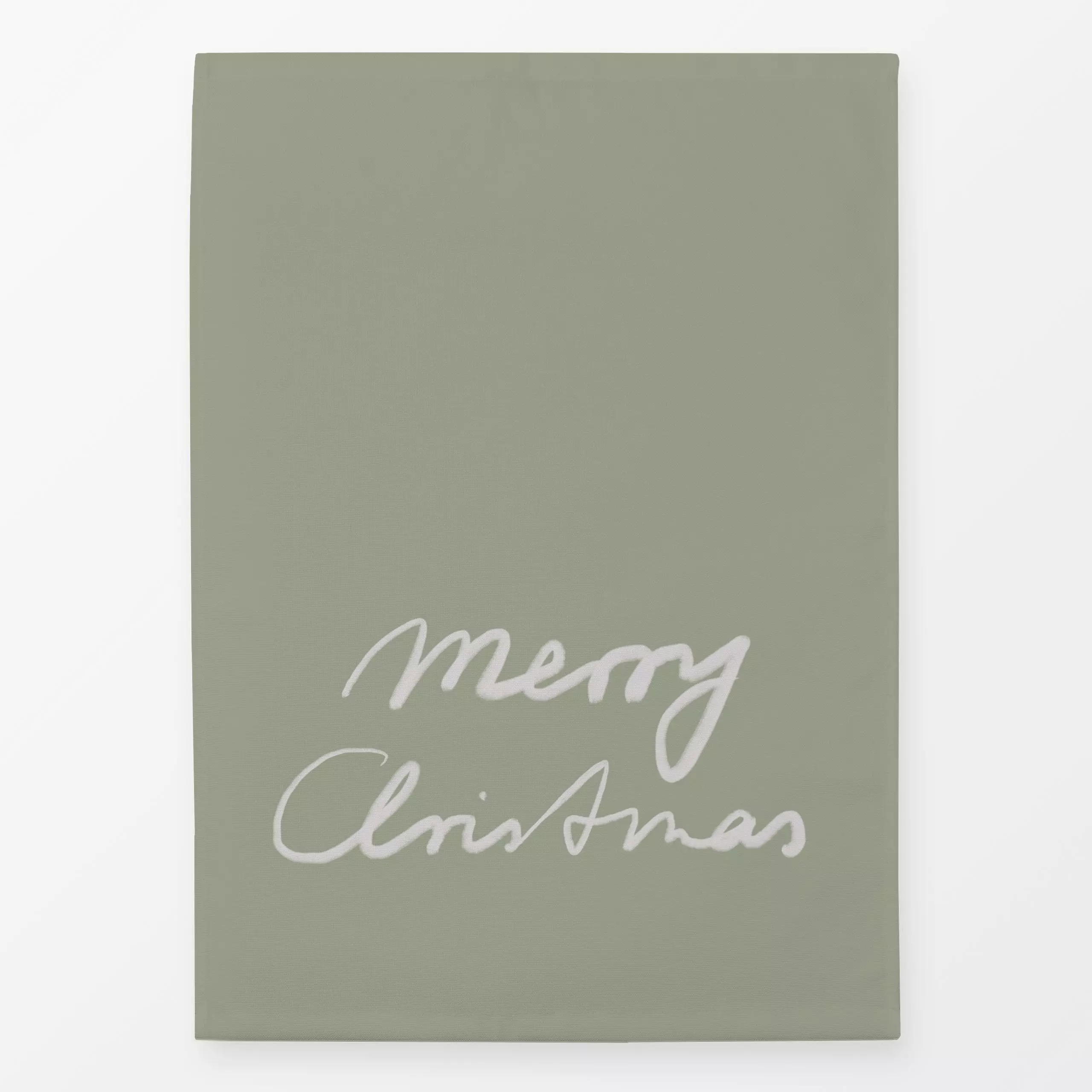 Geschirrtücher Merry Christmas Salbei - Sprüche & Schriftzüge, Weihnachten - von „Sophie Augustin Illustration"; Merry Chris...