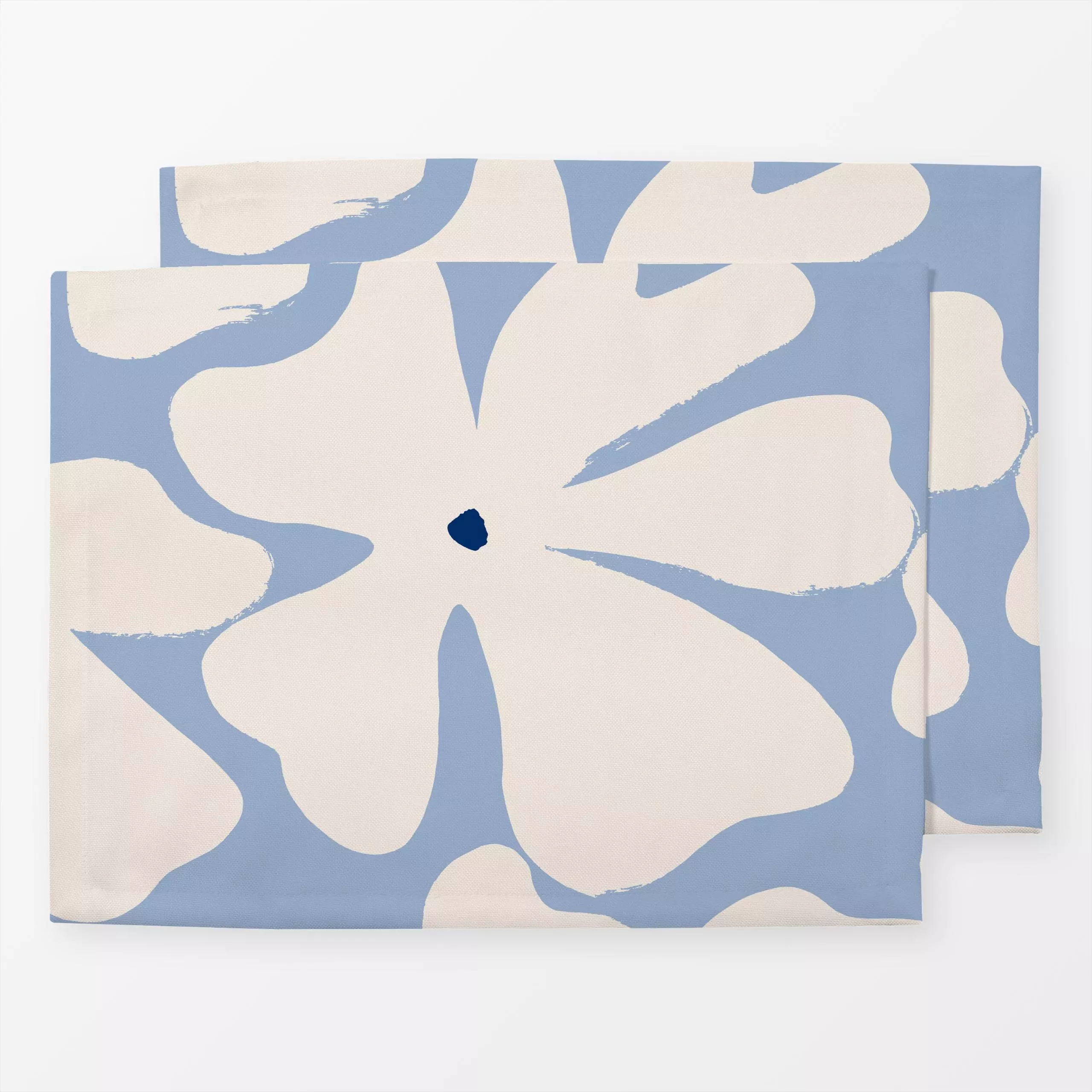 Tischset Flores cielo, Blumen, Sommer, von Julia Schumacher