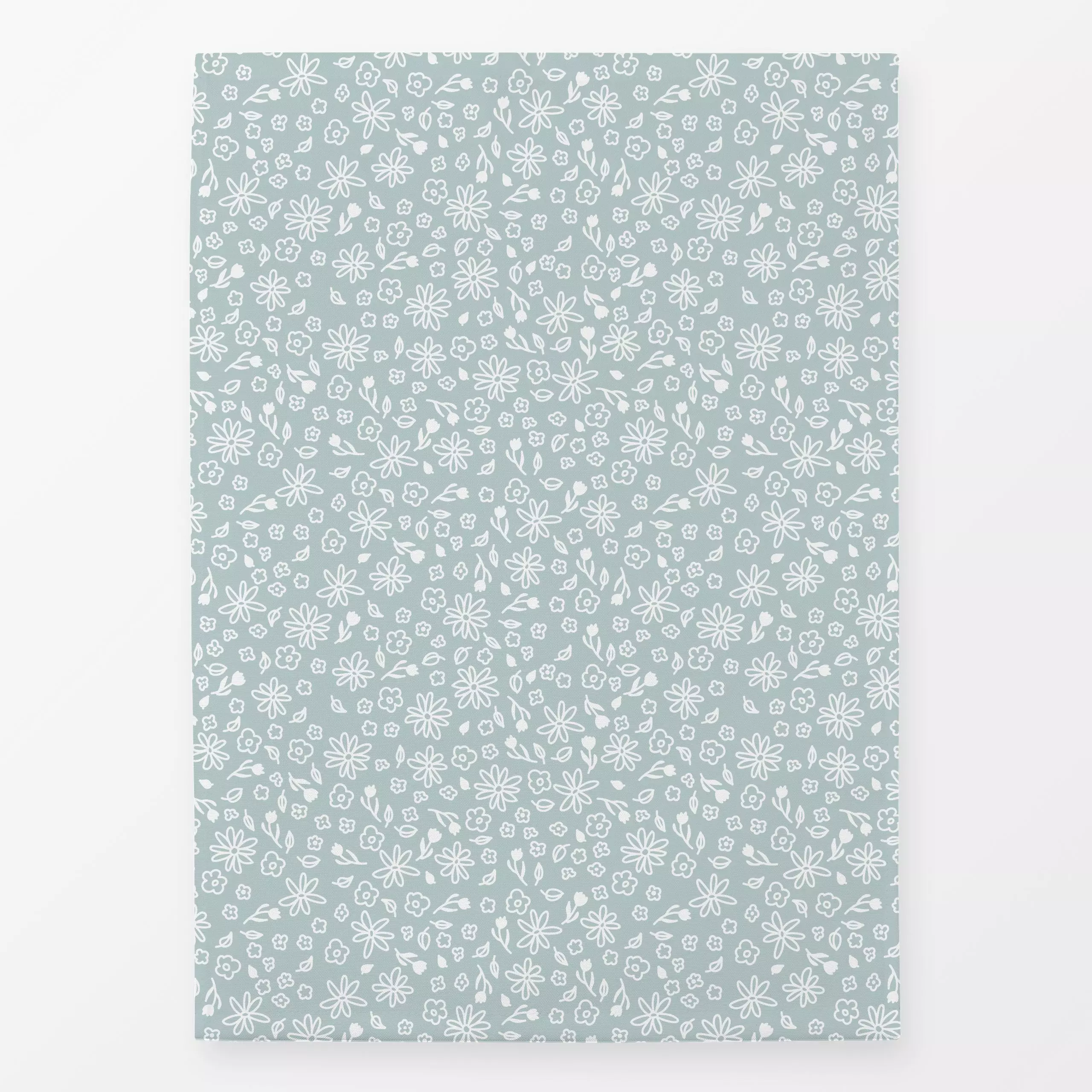 Geschirrtücher Sommerblümchen Muted Mint - Blumen & Florales, Frühling - von „Katrin Graff"; Kinder, kleingemustert, Blumen,...