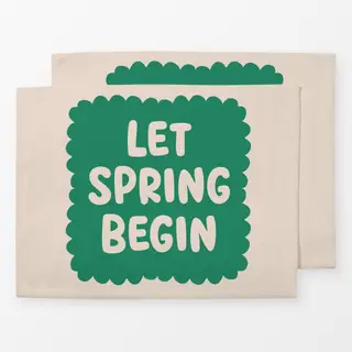 Tischset Let Spring Begin
