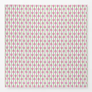Tischdecke Blumenmuster Beige Pink