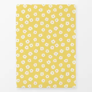 Geschirrtücher Blümchen gelb weiß