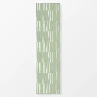 Tischläufer Organic Stripes green