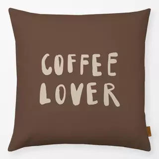 Kissen Coffee Lover Lettering