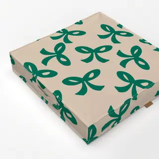 Bodenkissen Joy Ribbons Evergreen