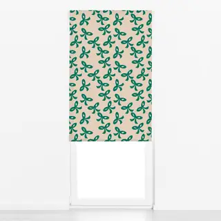 Raffrollo Joy Ribbons Evergreen