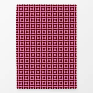 Geschirrtücher Karomuster Bordeaux Pink