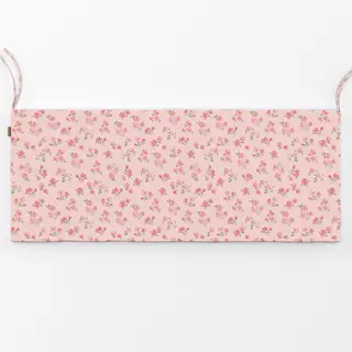 Bankauflage Rosa Cottage Blümchen