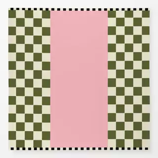 Tischdecke Tischdecke Kariert und Rand