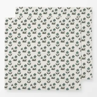 Servietten Blue Flower Woodprint