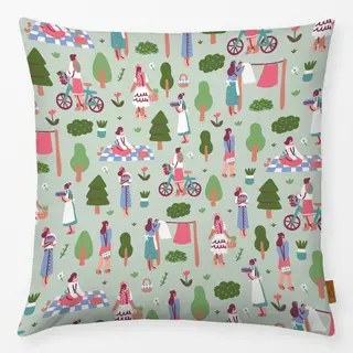 Kissen Green Cottage Life Core