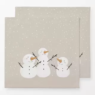 Servietten SCHNEEMANN Familie