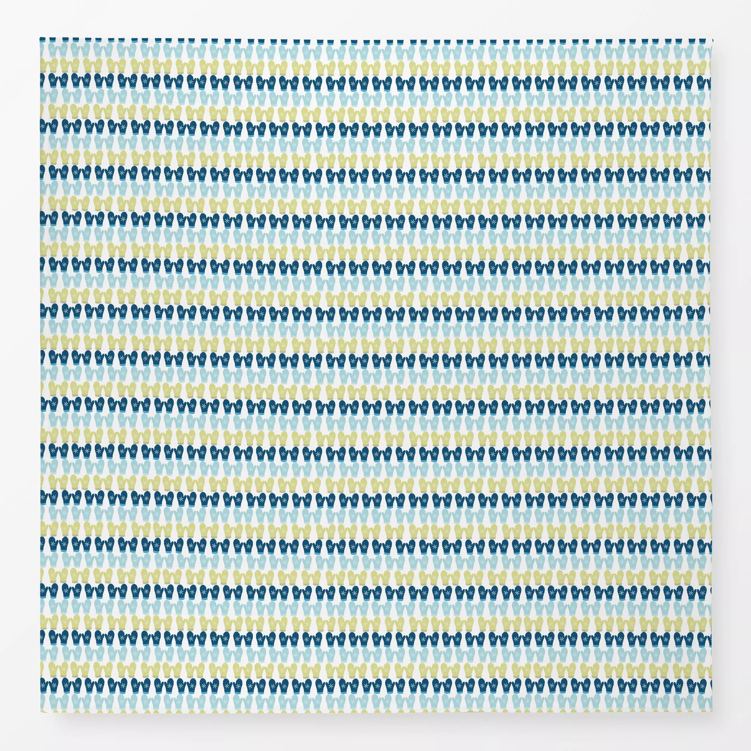 Tischdecke Handschuhe - Winter - von „Kathrin Löffler"; Winter, kalt, handschuhe, gestreift, Wintersport, winterkollektion