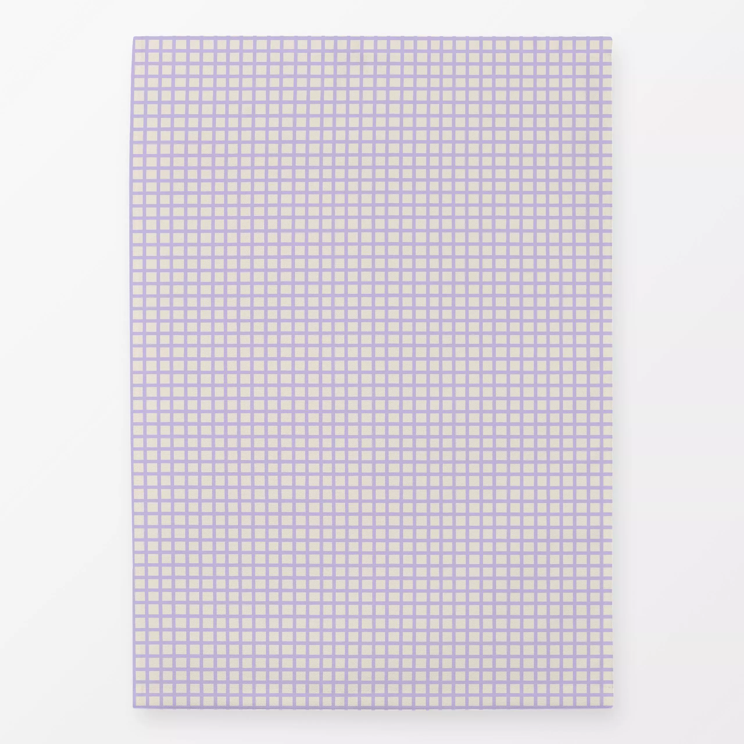 Geschirrtücher kleines Karo Lavendel - Symbole & Muster - von „Studio Kesse"; Linien, Streifen, Karo, Nordic, landhaus, kari...