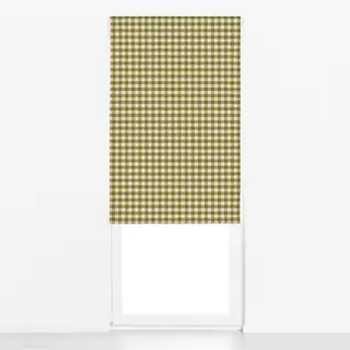 Raffrollo Gingham-Karo Grün