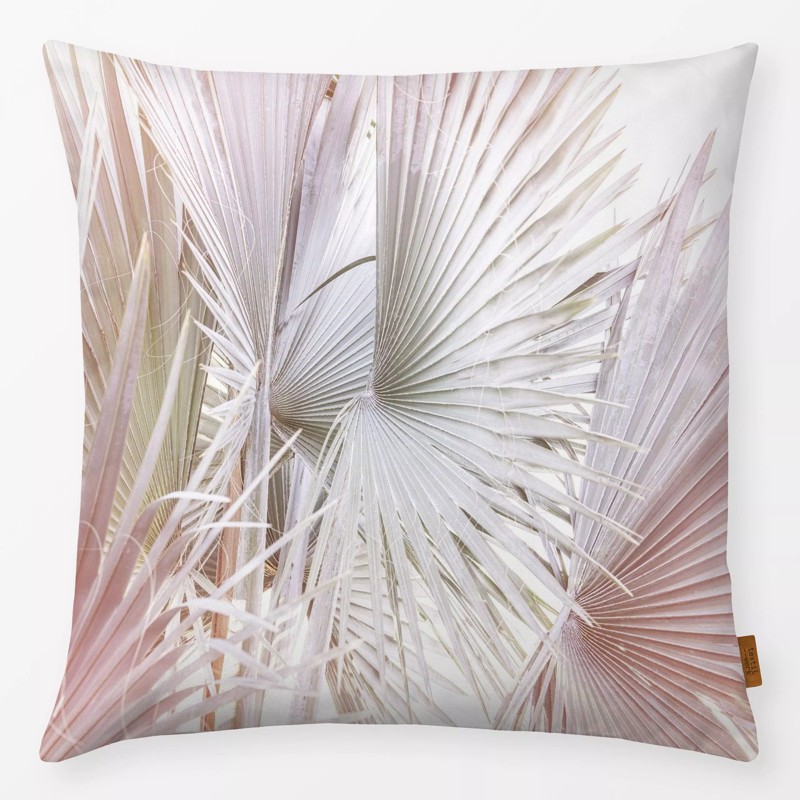 Kissen Palmera - Pflanzen & Botanik - von „Sisi and Seb"; Palmen, tropisch, tropical, colourful