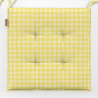 Sitzkissen Ostern Vichy pastell gelb