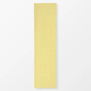 Tischläufer Ostern Vichy pastell gelb