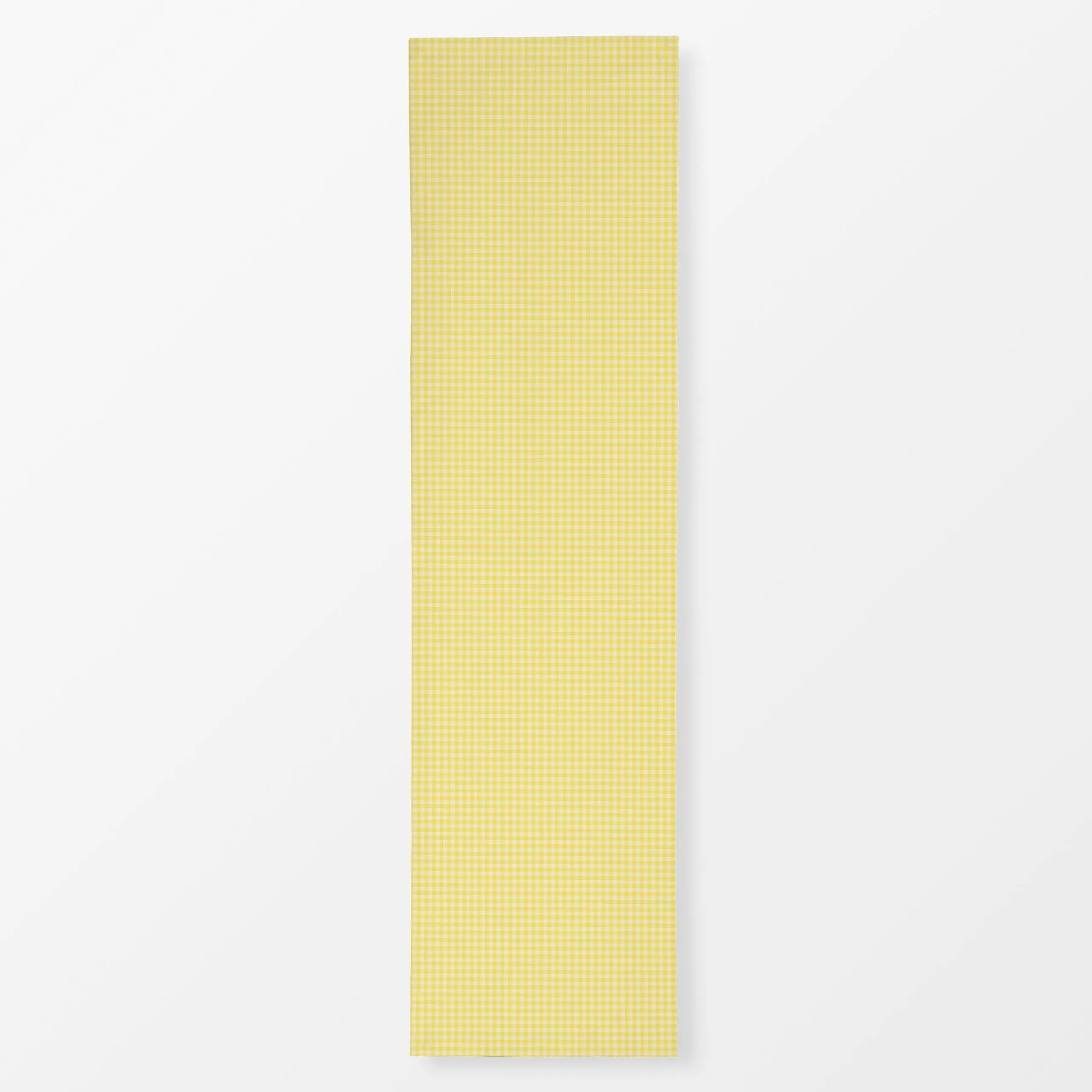 Tischläufer Ostern Vichy pastell gelb - Frühling, Symbole & Muster, Ostern - von „Carolin Vonhoff"; Ostern, landhaus, karier...