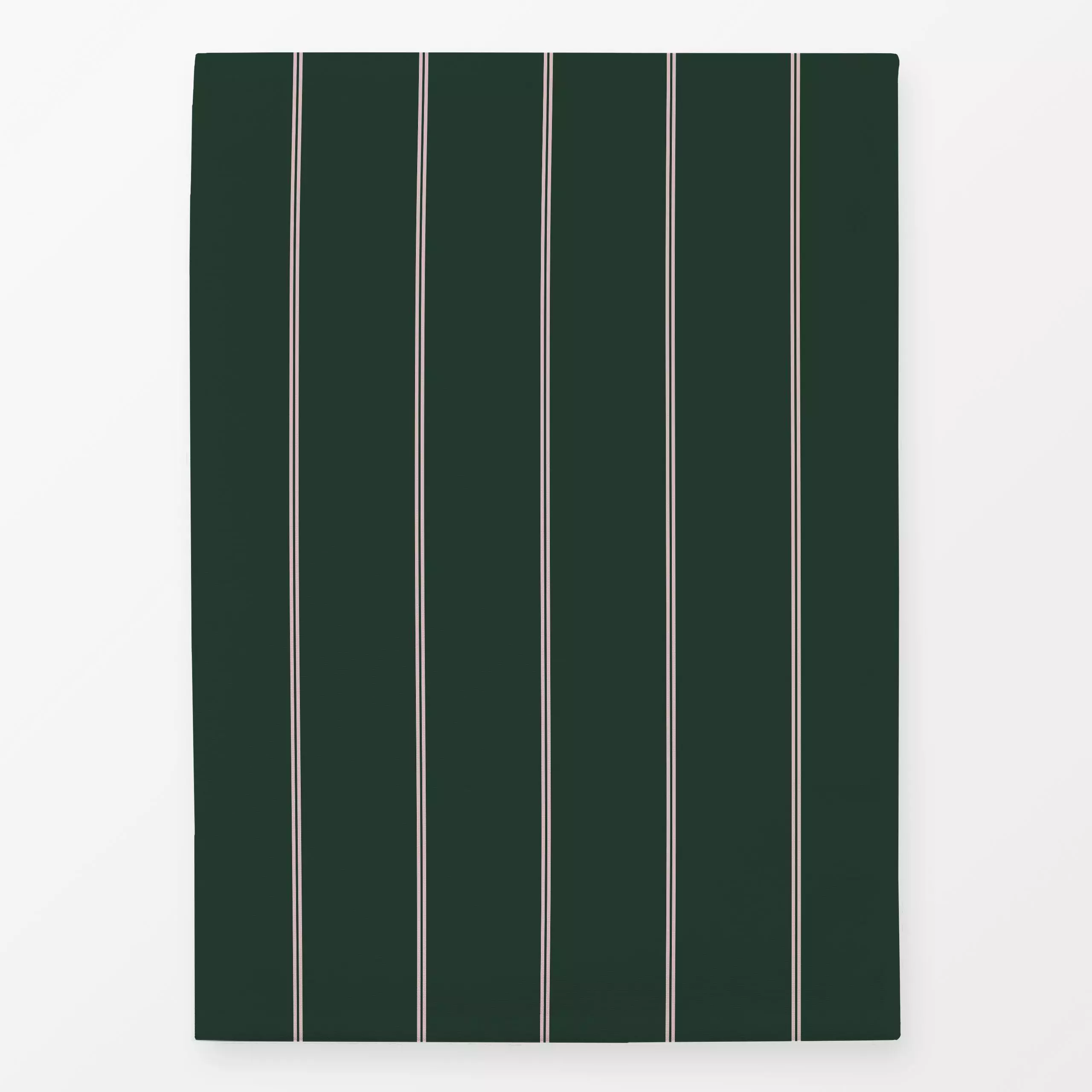 Geschirrtücher Nadelstreifen | tanne-beige - Weihnachten, Symbole & Muster - von „moDeern Design Studio"; Streifen, Weihnach...