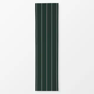 Tischläufer Nadelstreifen | tanne-beige