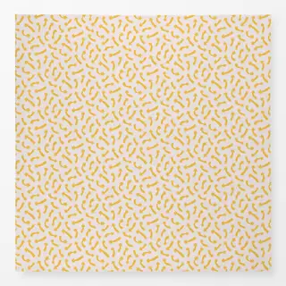 Tischdecke Sternschnuppen Gelb Beige