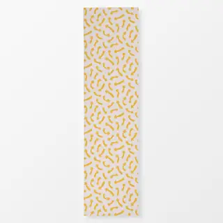 Tischläufer Sternschnuppen Gelb Beige