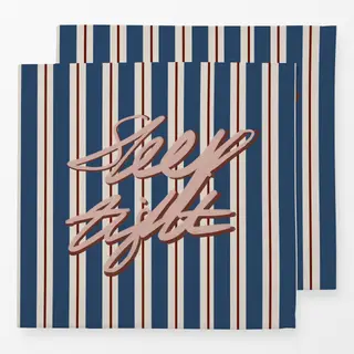 Servietten Sleep Tight Retro Stripes