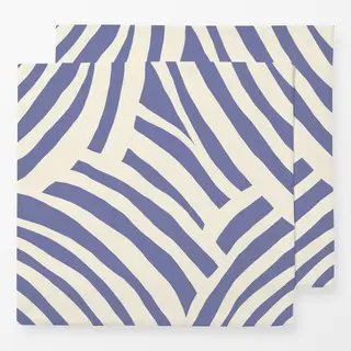 Servietten Lila Zebra