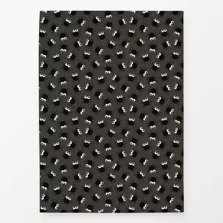 Geschirrtücher Niedliche Spinnen dunkelgrau