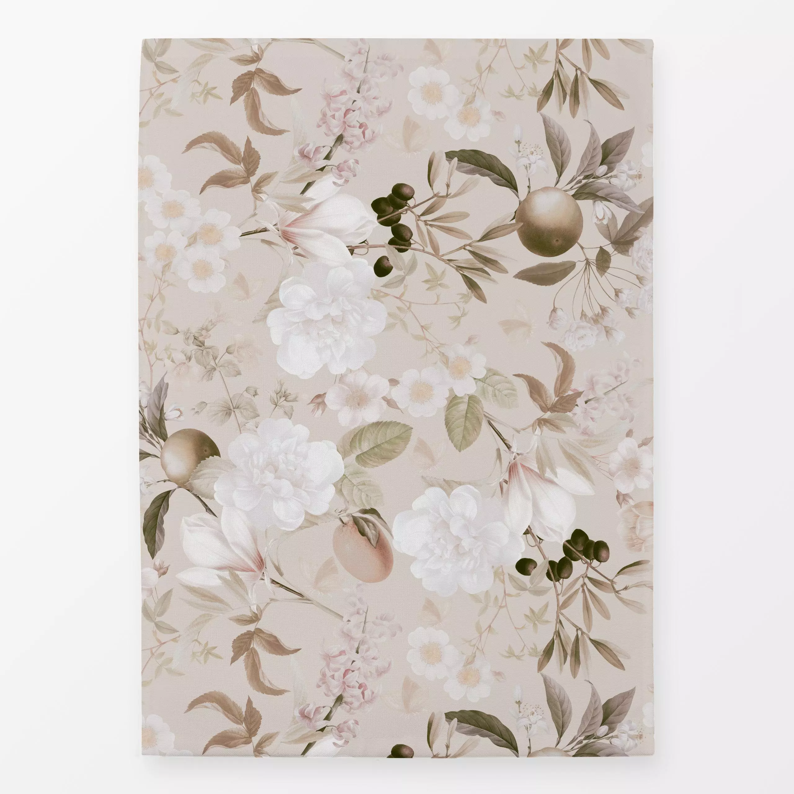 Geschirrtücher Exotischer Vintage Garten - Blumen & Florales, Pflanzen & Botanik - von „Uta Naumann"; boho, Blumen, Rosen, G...