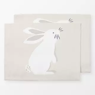 Tischset Osterhase Kaninchen