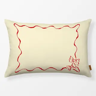 Kissen Italian Framed Pasta Farfalle