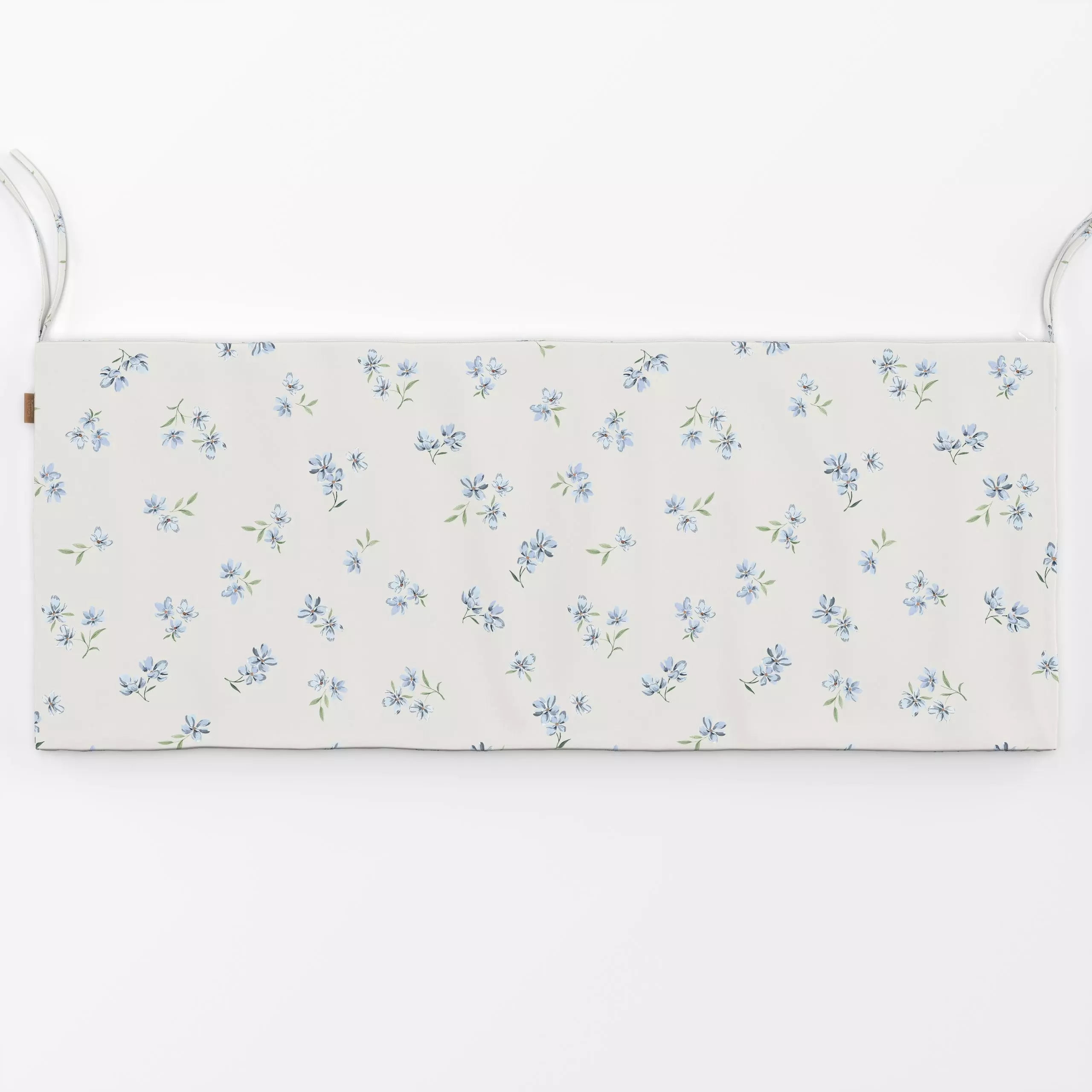 Bankauflage Kleine Blümchen hell - Blumen & Florales, Sommer, Pflanzen & Botanik - von „Katrin Graff"; floral, landhaus, cot...