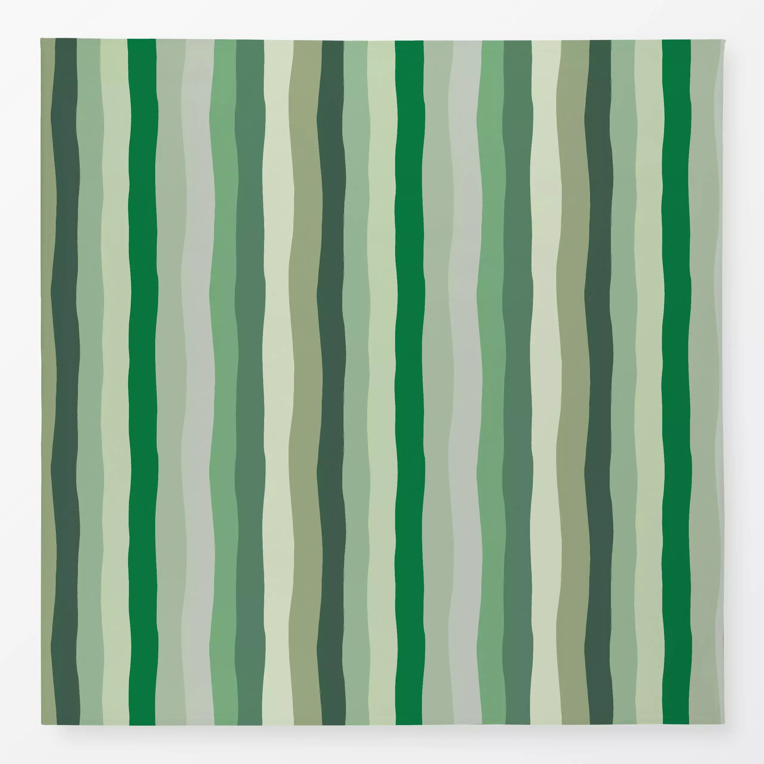Tischdecke Multicolor Streifen Grün, gemustert, Sommer, von Studio Kesse