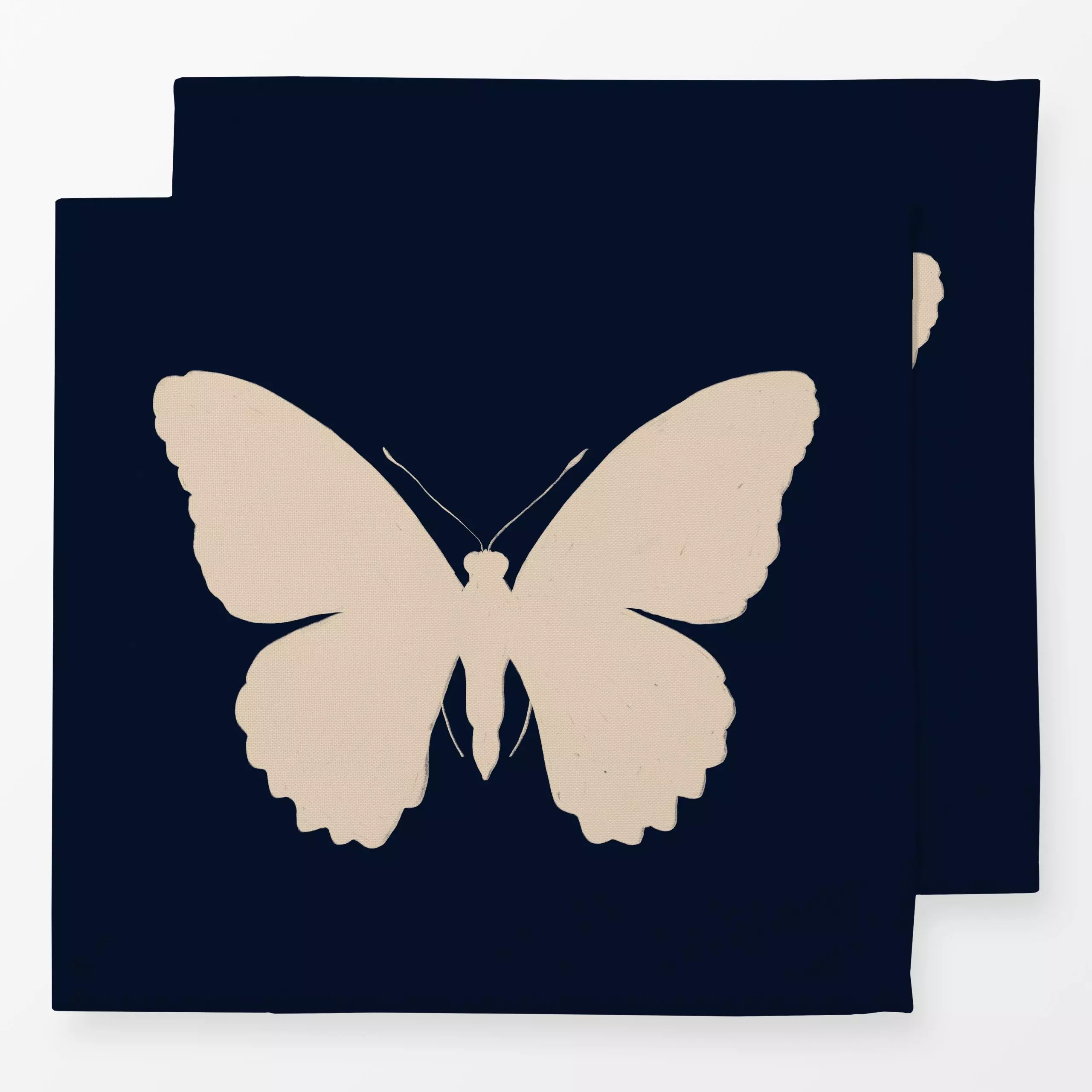 Servietten Schmetterling Silhouette - Herbst, Tiere - von „Sophie Augustin Illustration"; Illustration, Schmetterling, Tiere...