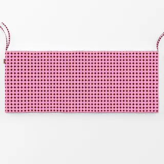 Bankauflage Punkte groß Pink