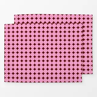 Tischset Punkte groß Pink