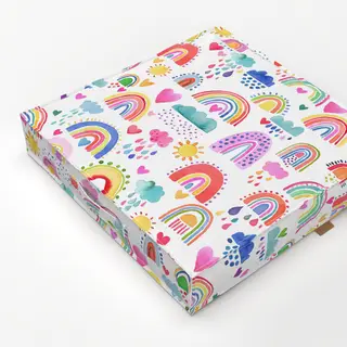 Bodenkissen Niedlich Schön Regenbogen Baby