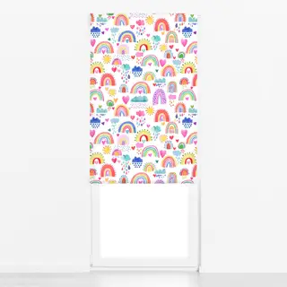 Raffrollo Niedlich Schön Regenbogen Baby