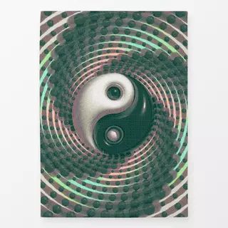 Geschirrtuch Yin Yang Spiral