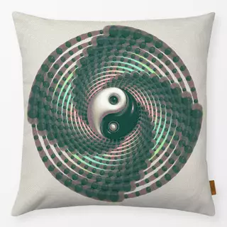 Kissen Yin Yang Spiral