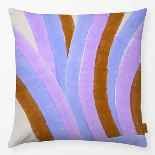 Kissen Wintermood Streifen