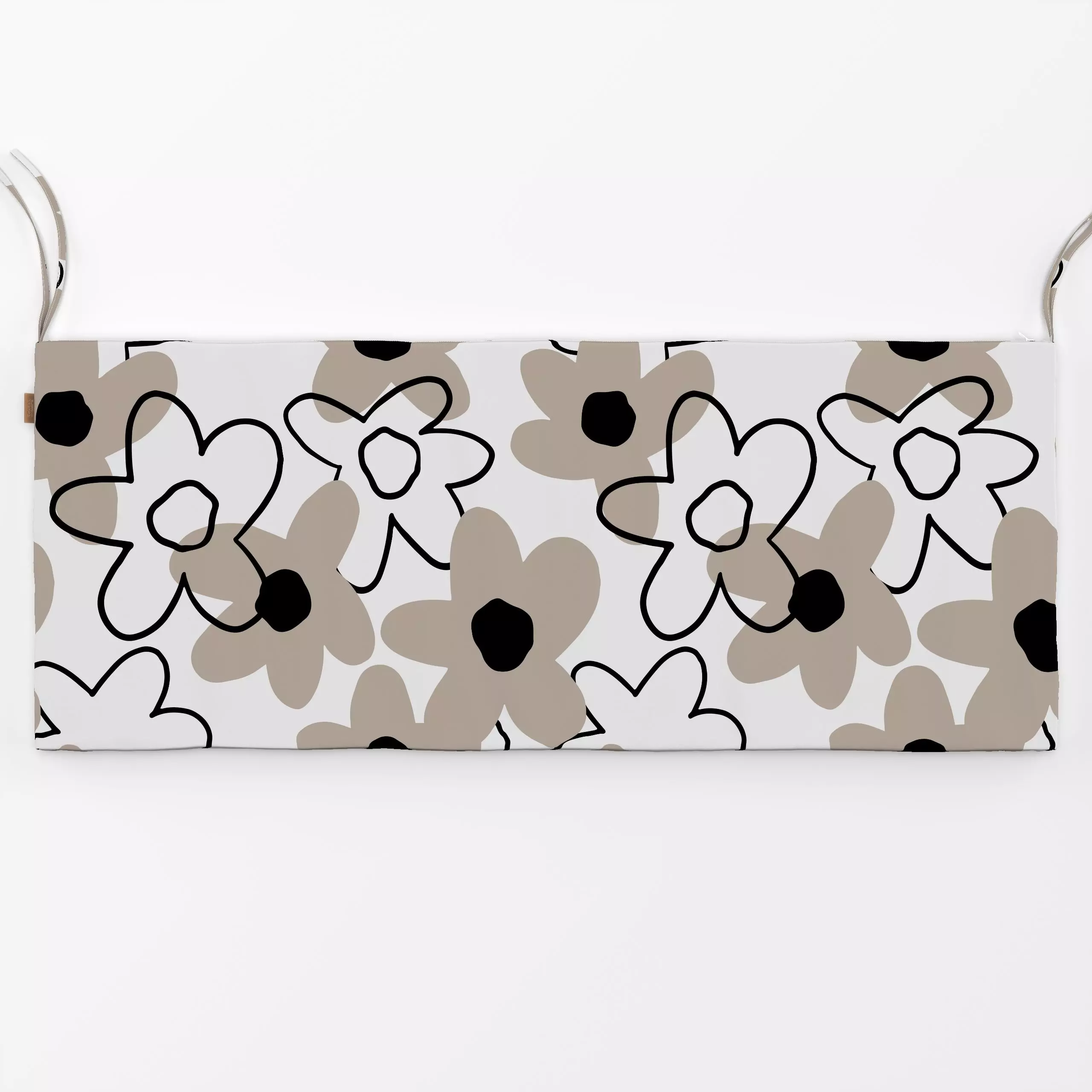Bankauflage Spring Flower Pattern - Frühling - von „Kruth Design"; Blumen, Sommerblumen, Sommer, Ostern