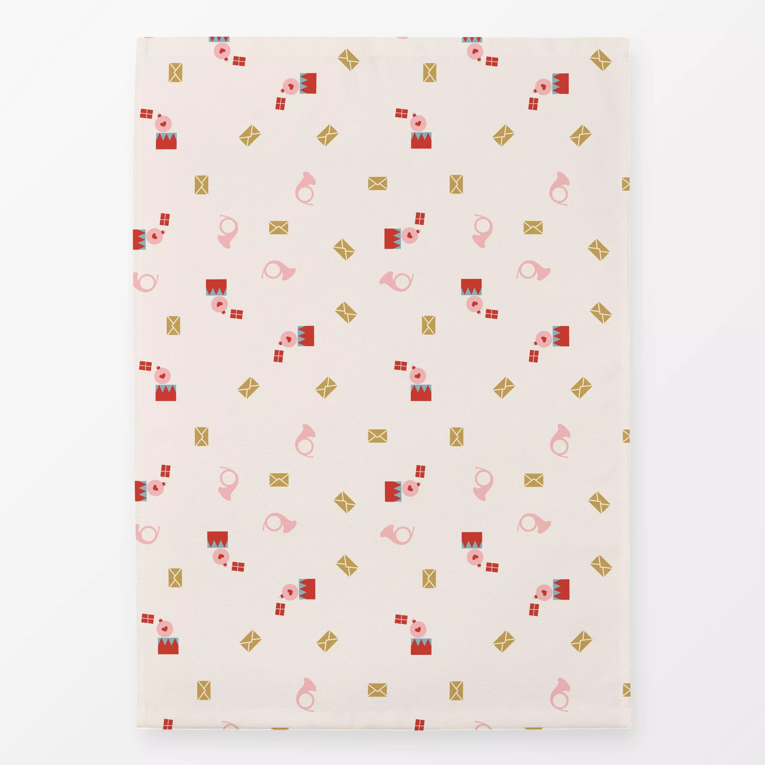 Geschirrtücher Wichtel Post Pattern - Kinderzimmer & Motive für Kinder, Weihnachten, Anlässe - von „Jana Moßmann"; weihnacht...