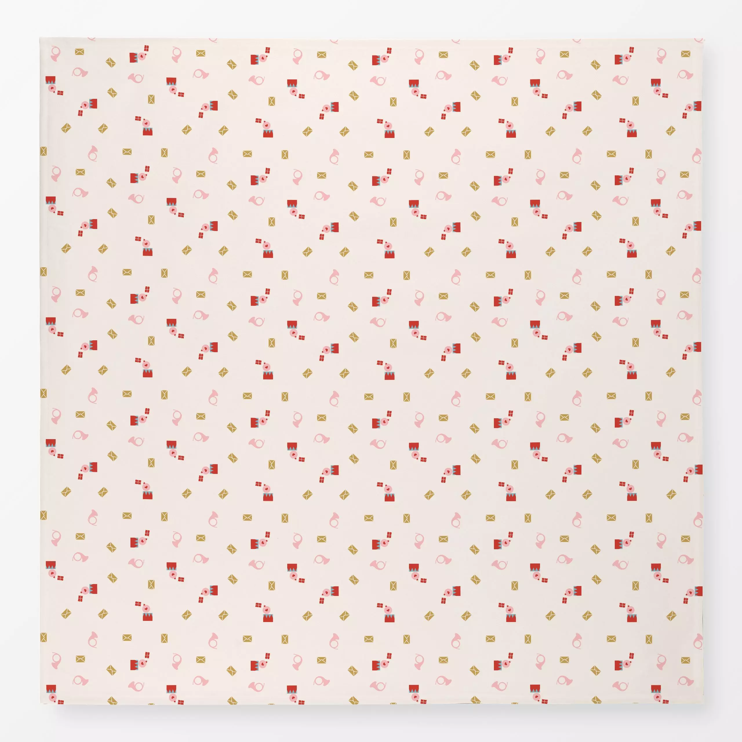 Tischdecke Wichtel Post Pattern - Kinderzimmer & Motive für Kinder, Weihnachten, Anlässe - von „Jana Moßmann"; weihnachtsges...