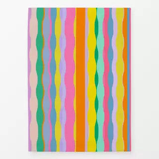 Geschirrtücher Wellen Streifen Bunt