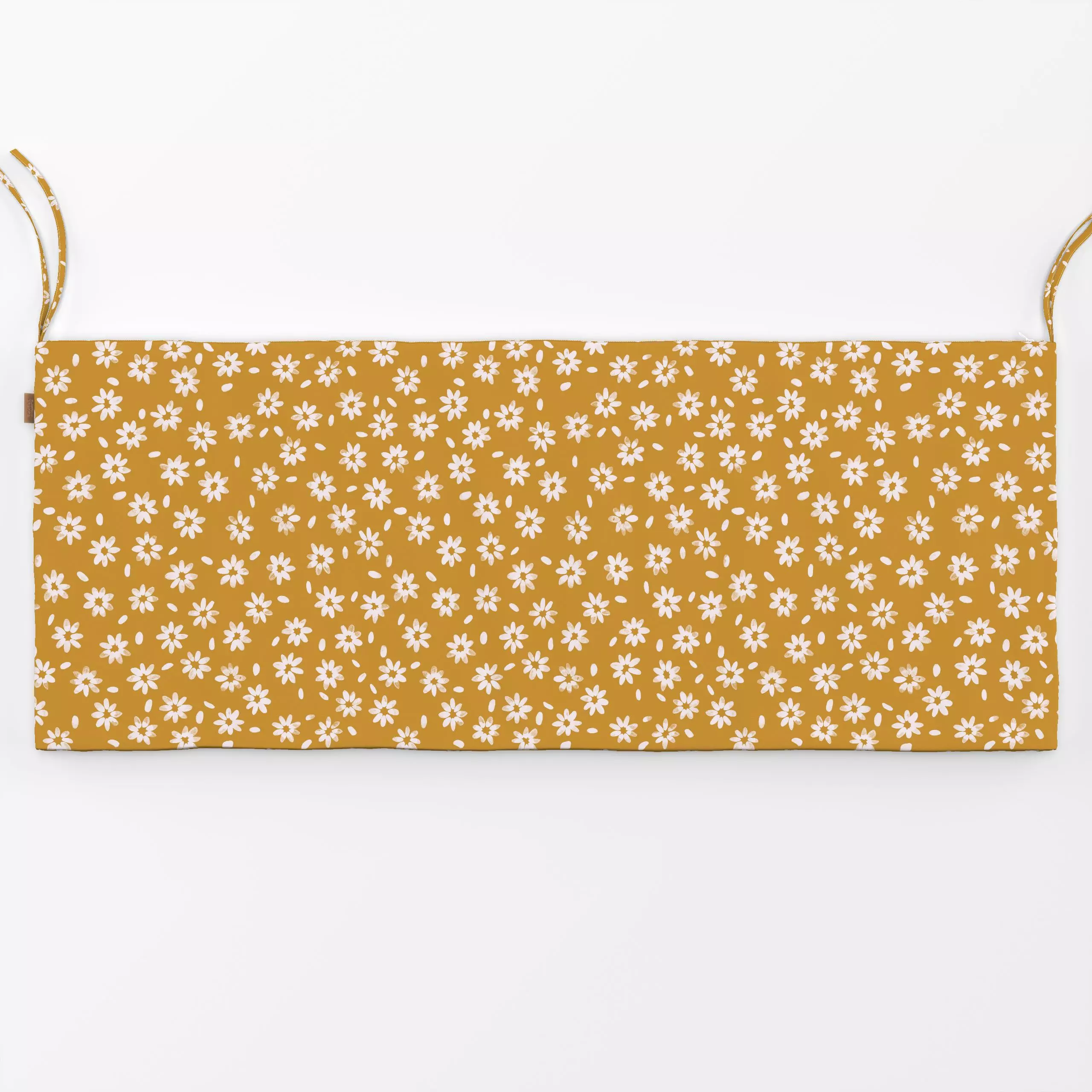 Bankauflage FRÜHLING Blüten Ditsy Daisy 3 - Blumen & Florales, Frühling - von „Primus Pattern"; Blumen, Blüten, Margeriten, ...